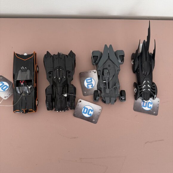 Die-Cast DC Comics Batmobile Models Set Of 4 - Picture 2 of 4